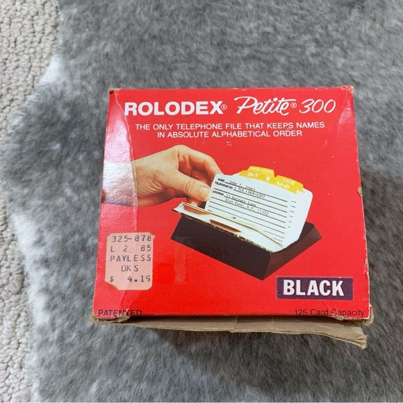 Vintage Rolodex Petite 300 - Picture 3 of 15